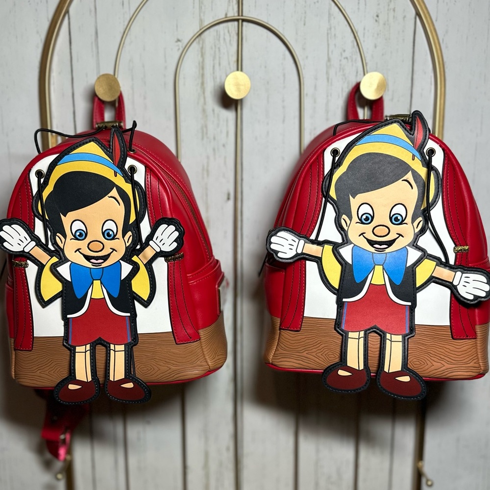 Loungefly Pinocchio Marionette Mini Backpack - Picture 2 of 3